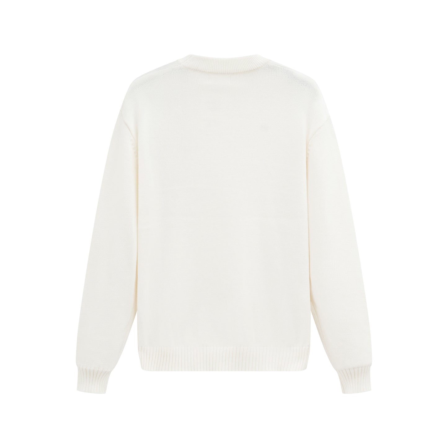 Pull Venise Blanc - Uni & Motif Cœur