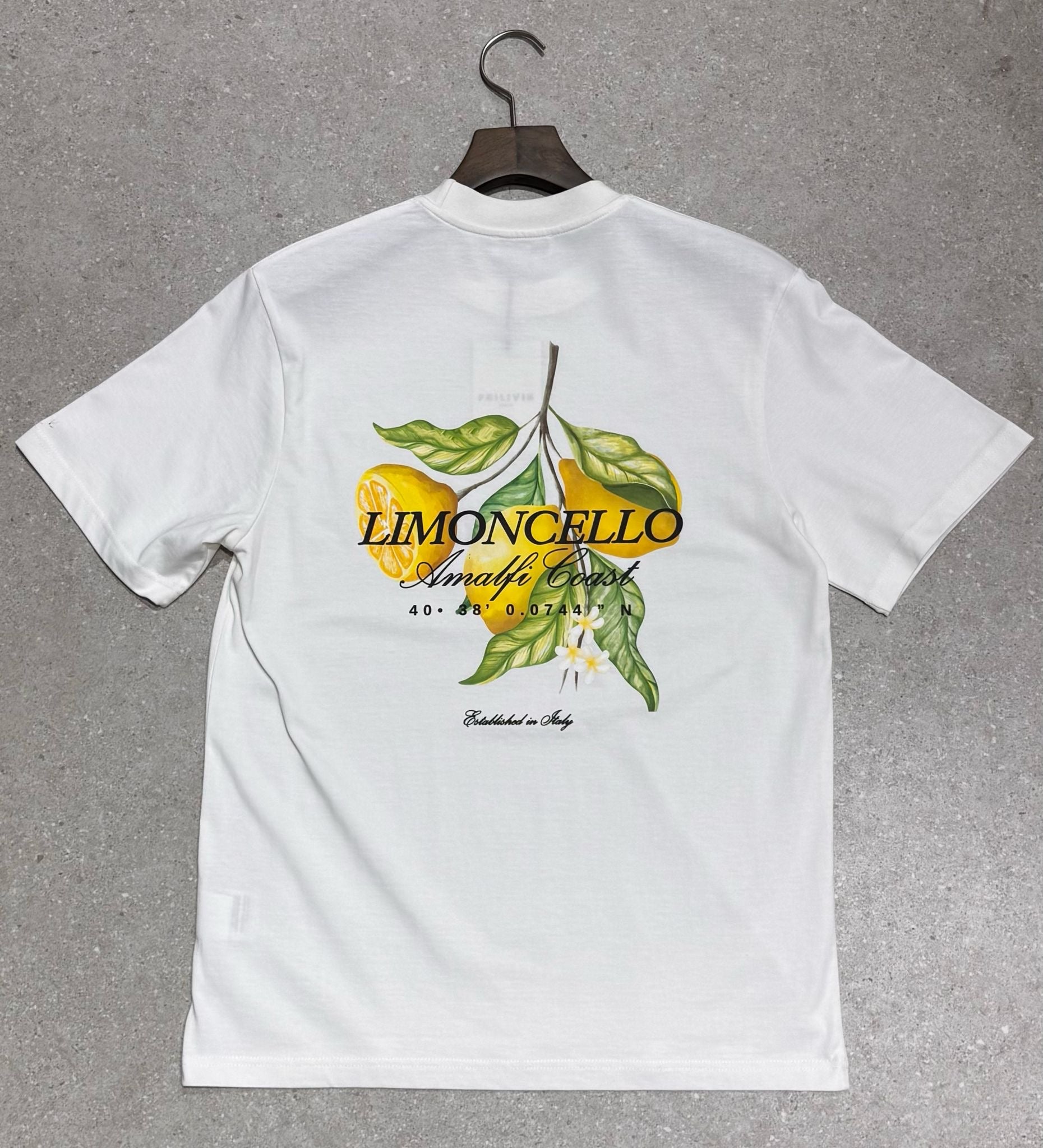 T-shirt Lemon Blanc – Style Urbain et Minimaliste