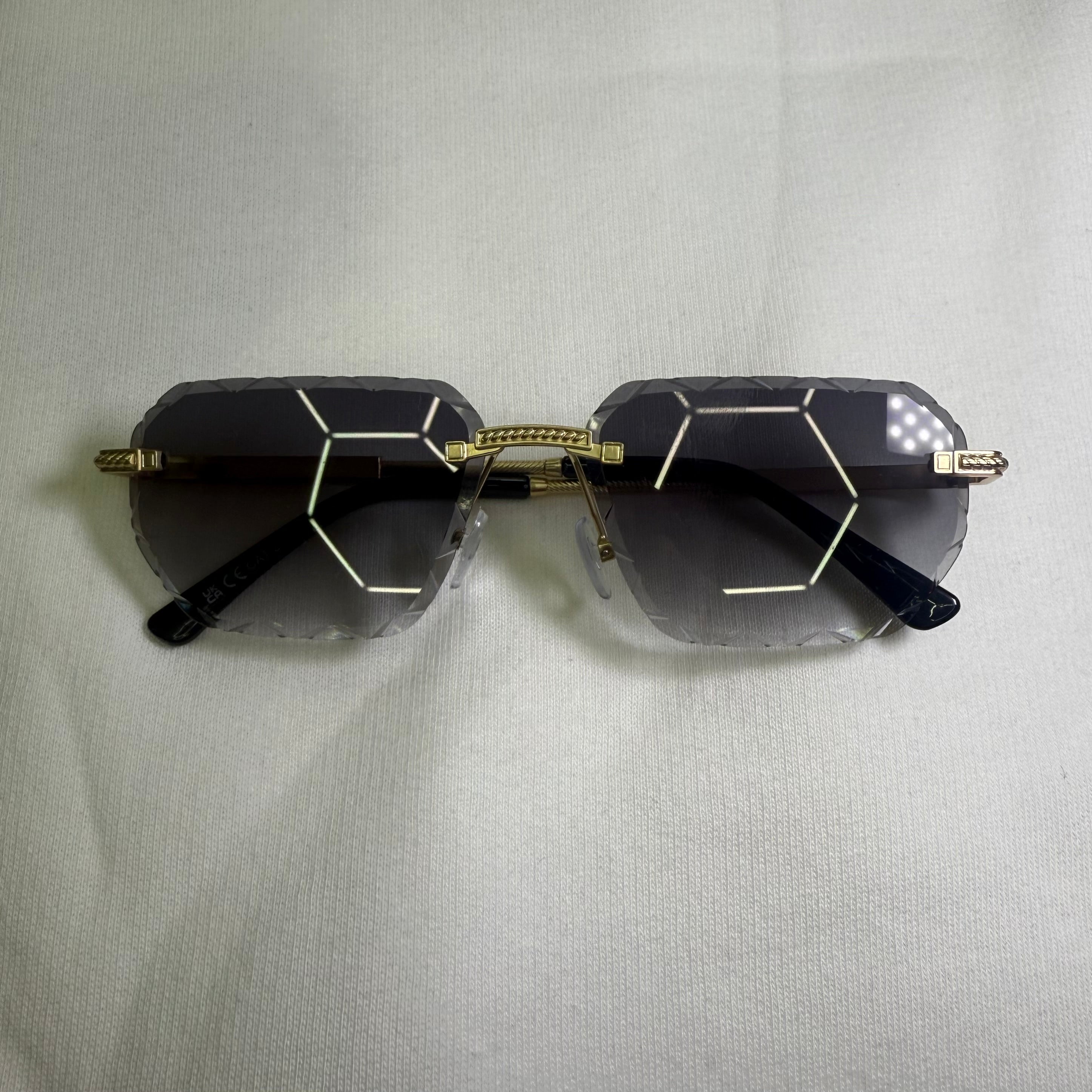 Lunettes Sax Grise Ciselé