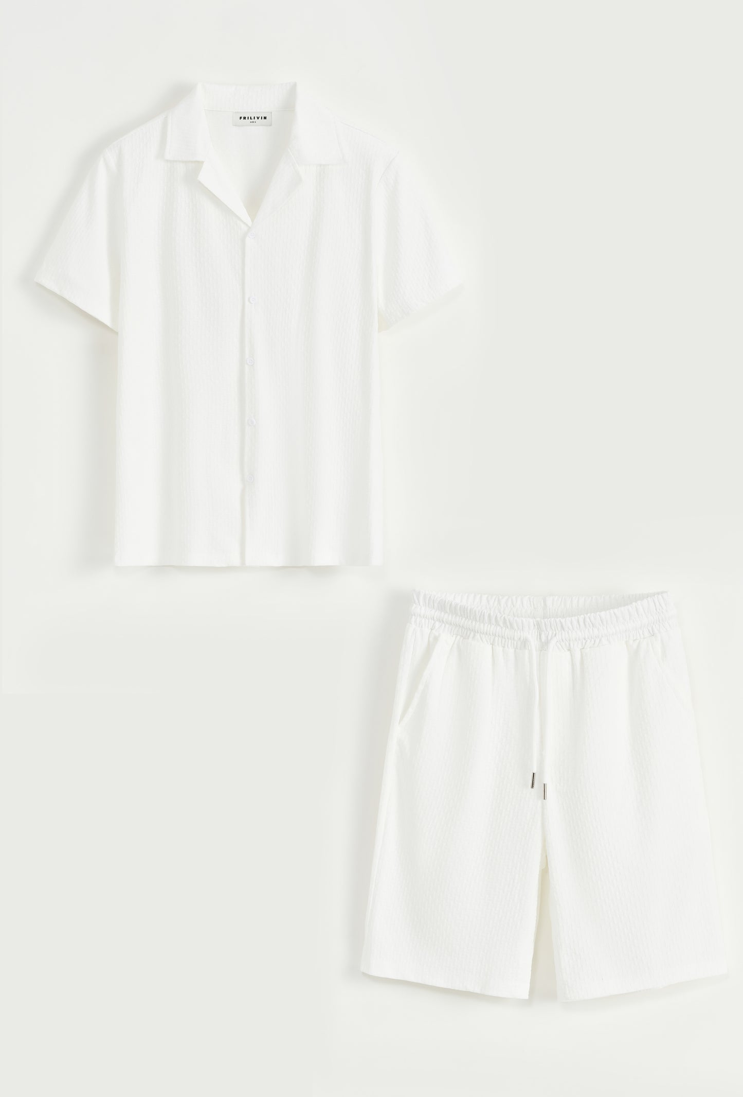 Ensemble Short Marco Mouly blanc – Le calme du gentleman