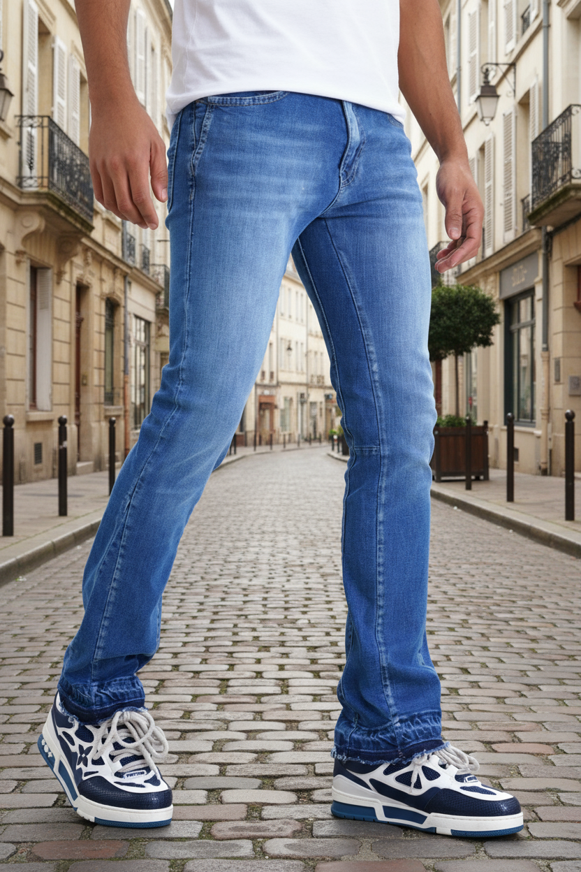 Jean Brooklyn Edition – Denim Bleu Straight