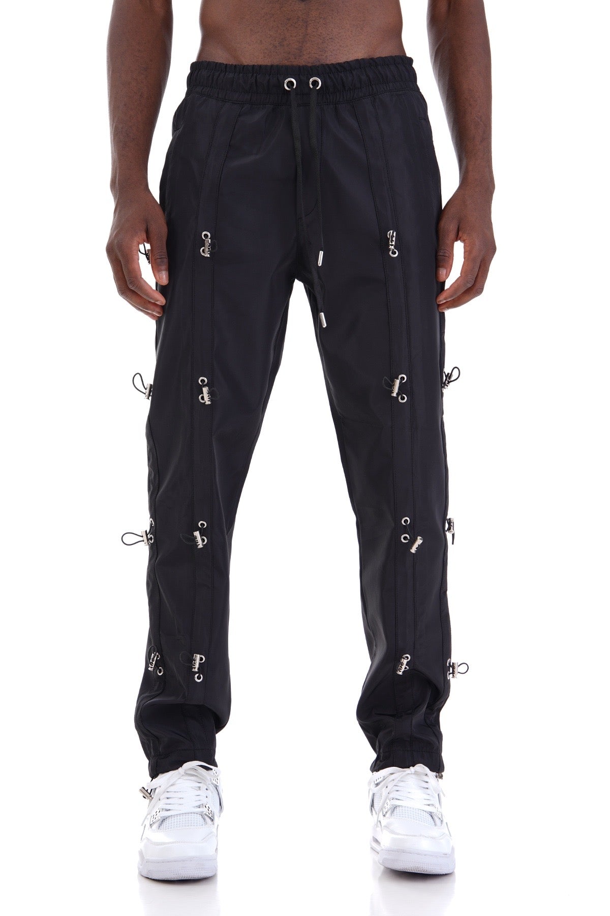 Pantalon Rotterdam Noir – Coupe Street droite & Flow Design