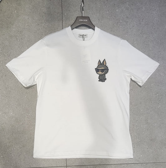 T-shirt Labubu Blanc – Style mode et virale