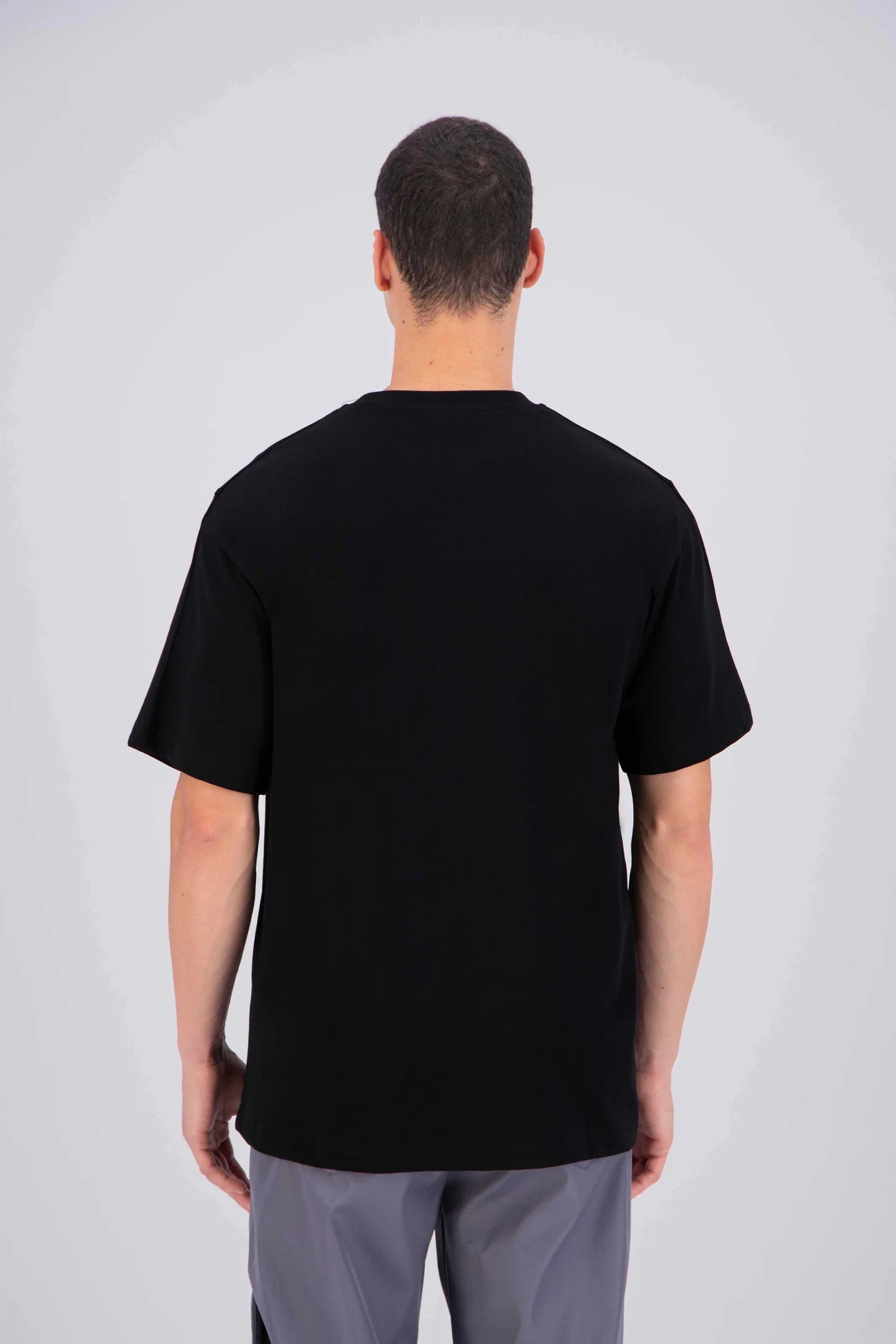 T-shirt LOVE Noir - Coeur brodé Rouge