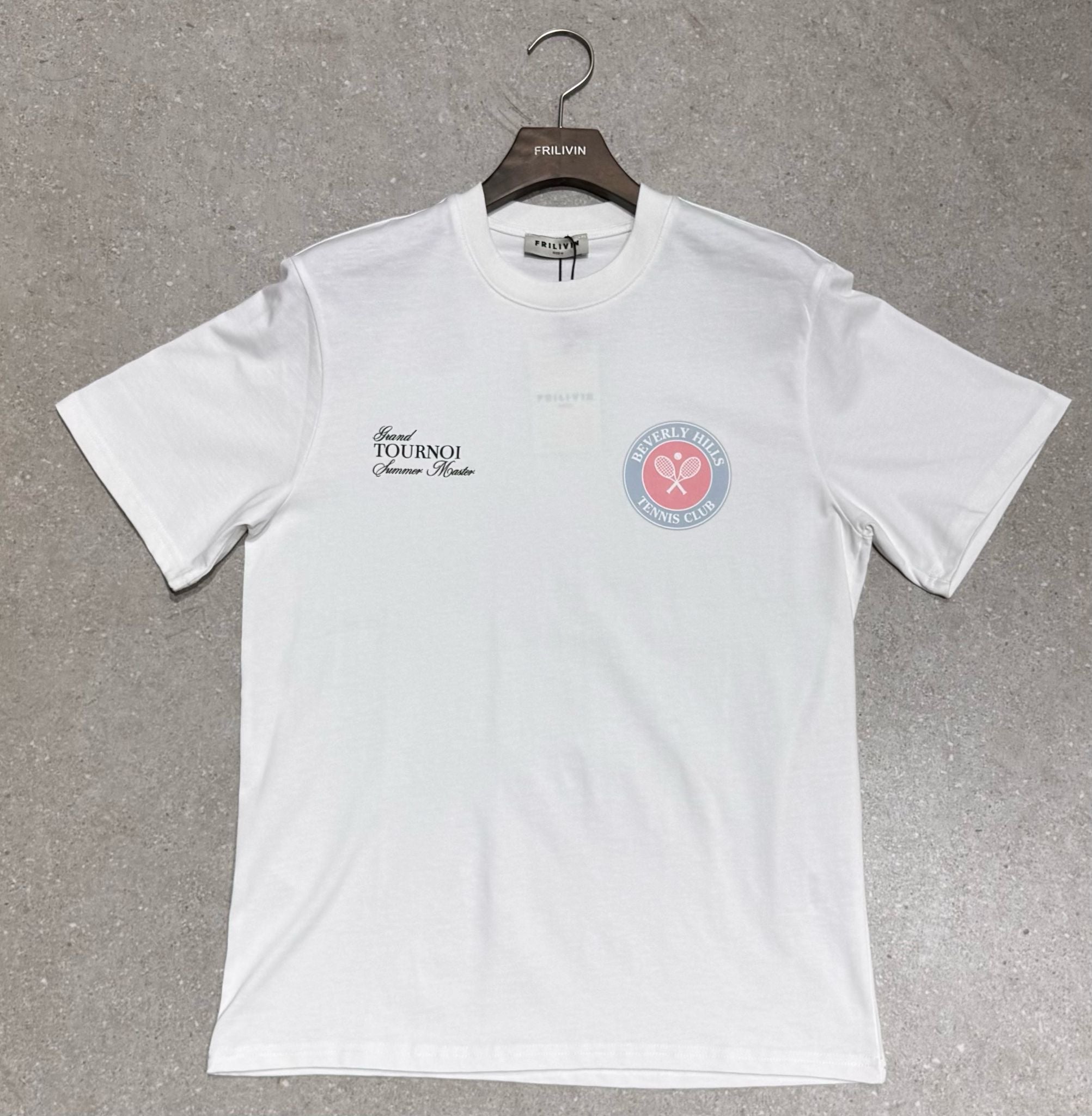 T-shirt Beverlly Hills Blanc – Style Urbain et Minimaliste