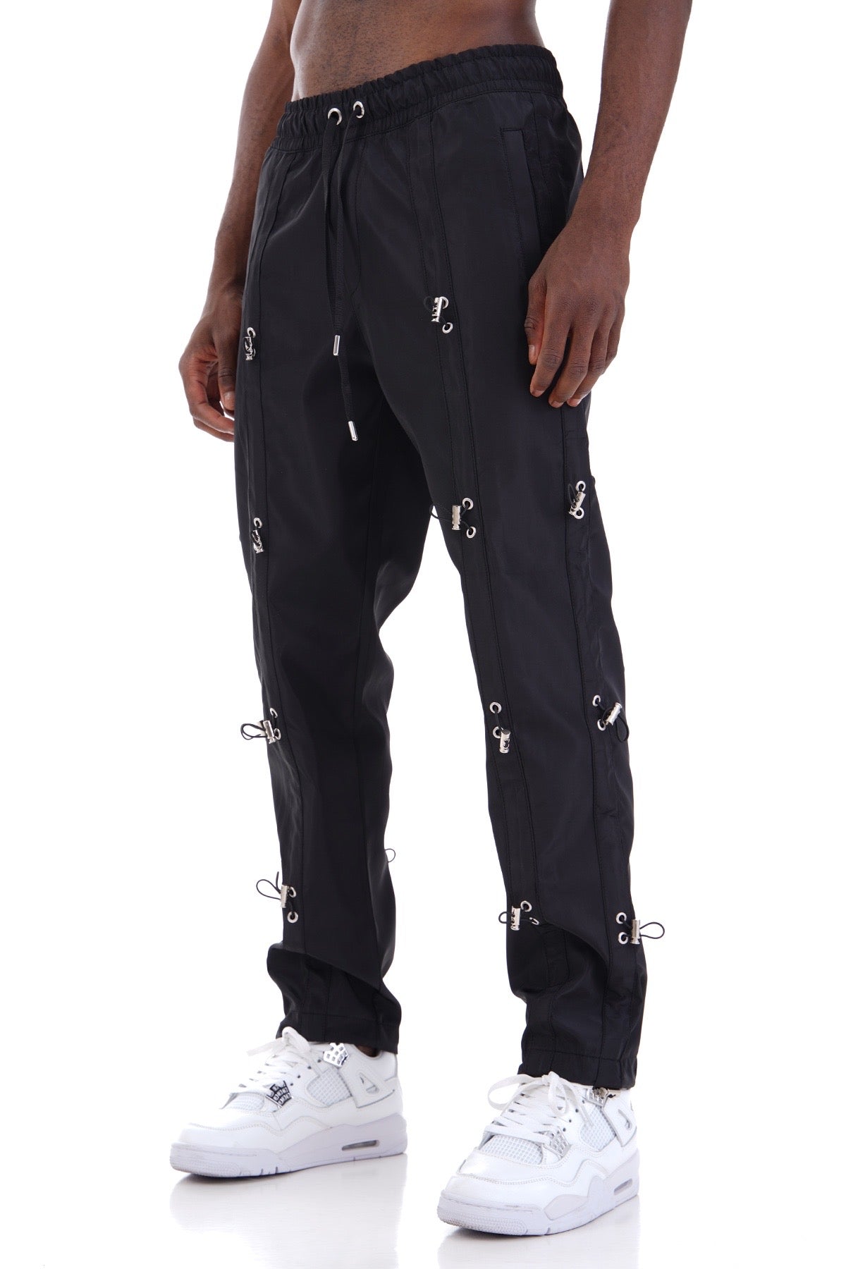 Pantalon Rotterdam Noir – Coupe Street droite & Flow Design