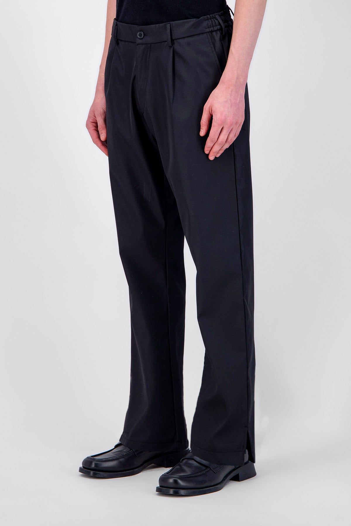 Pantalon Brooklyn Noir – Street Clean, Coupe droite & Flow New-Yorkais