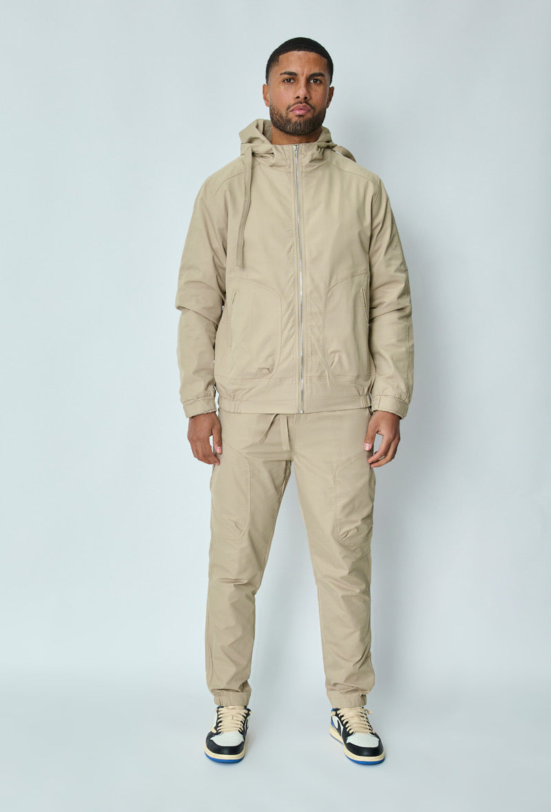 Ensemble TUPAC Beige - Loyal, Street en Capuche
