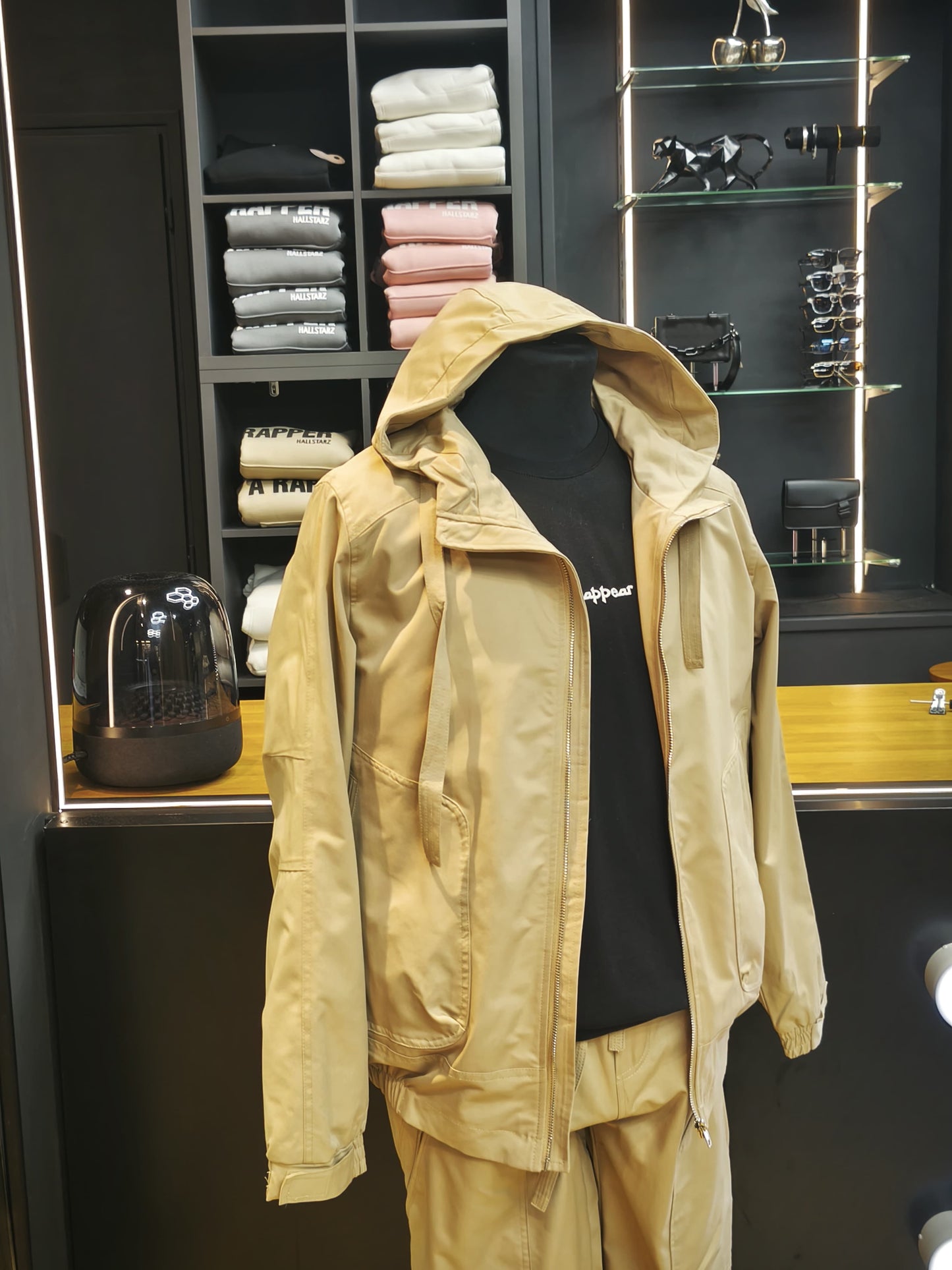 Ensemble TUPAC Beige - Loyal, Street en Capuche