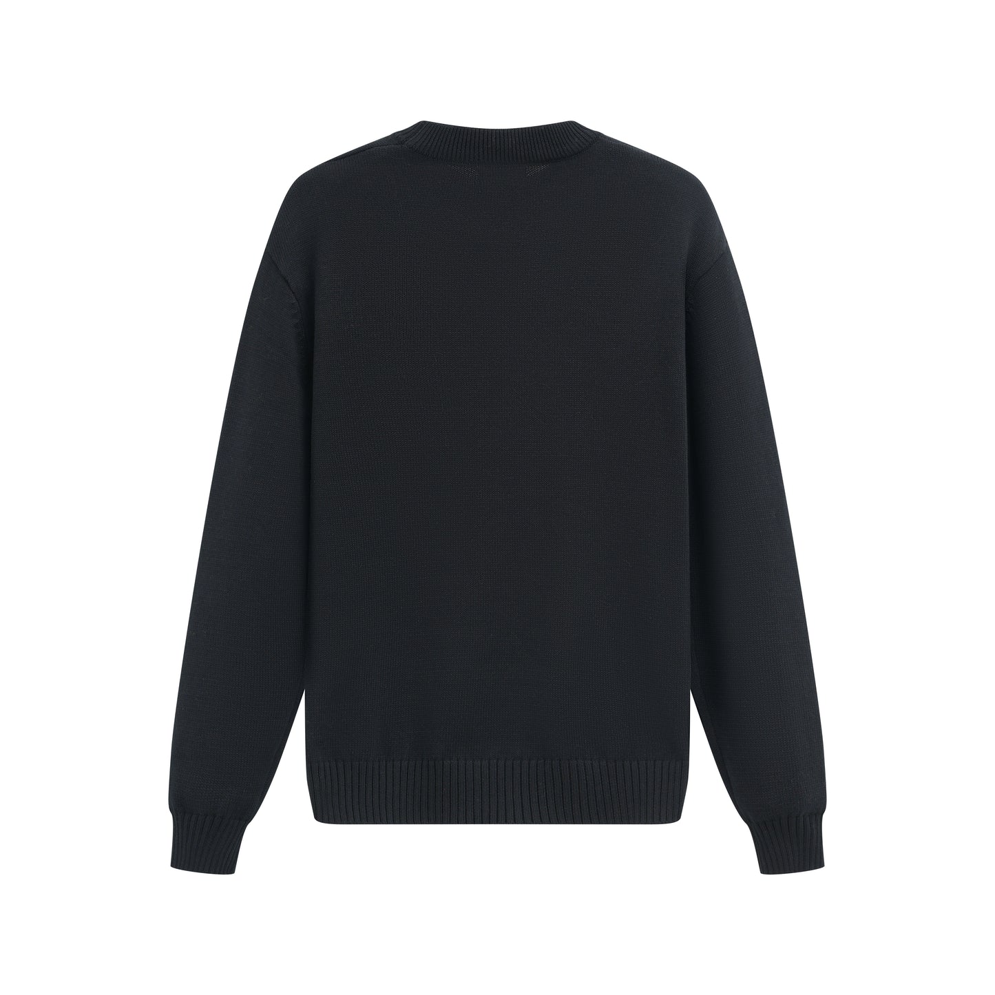 Pull Venise Noir - Uni & Motif Cœur