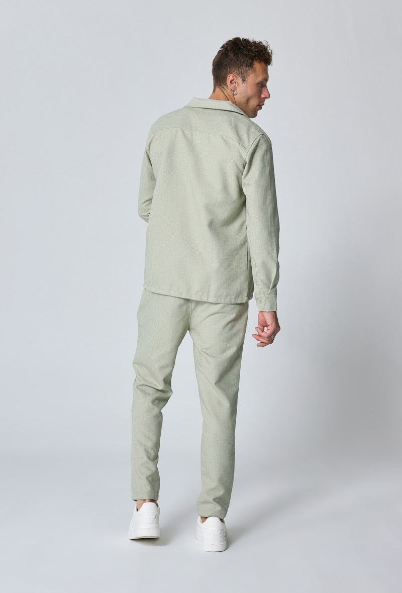 Ensemble Pantalon Antonio Ferrara Vert – L’élégance à l’italienne