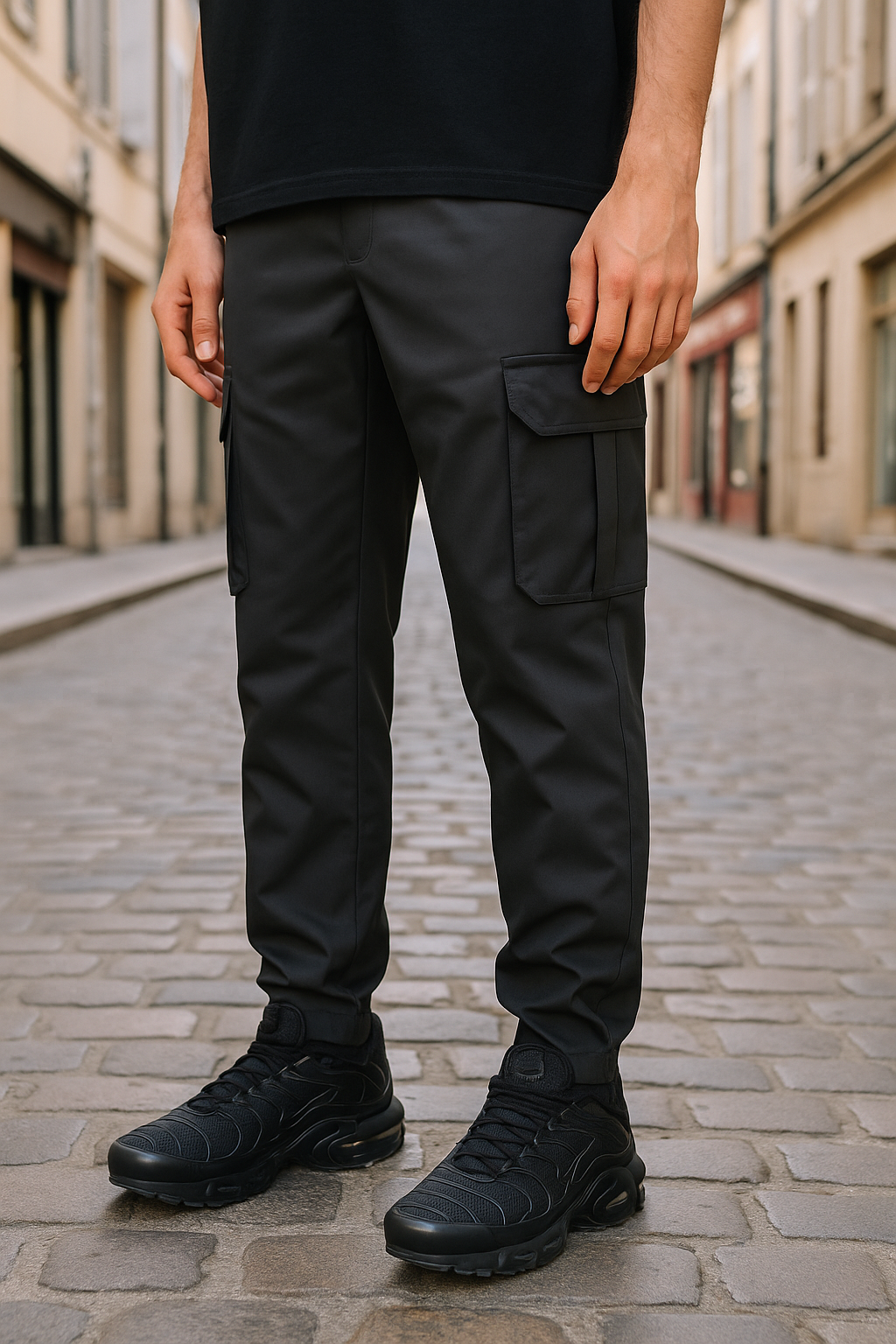 Cargo Paris Noir -La Signature du Bitume Parisien