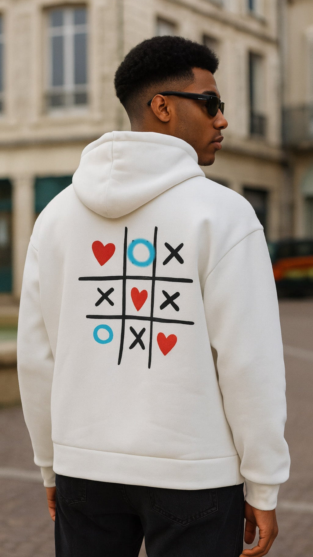 Sweat Love Win Blanc –  Love et tendance streetwear