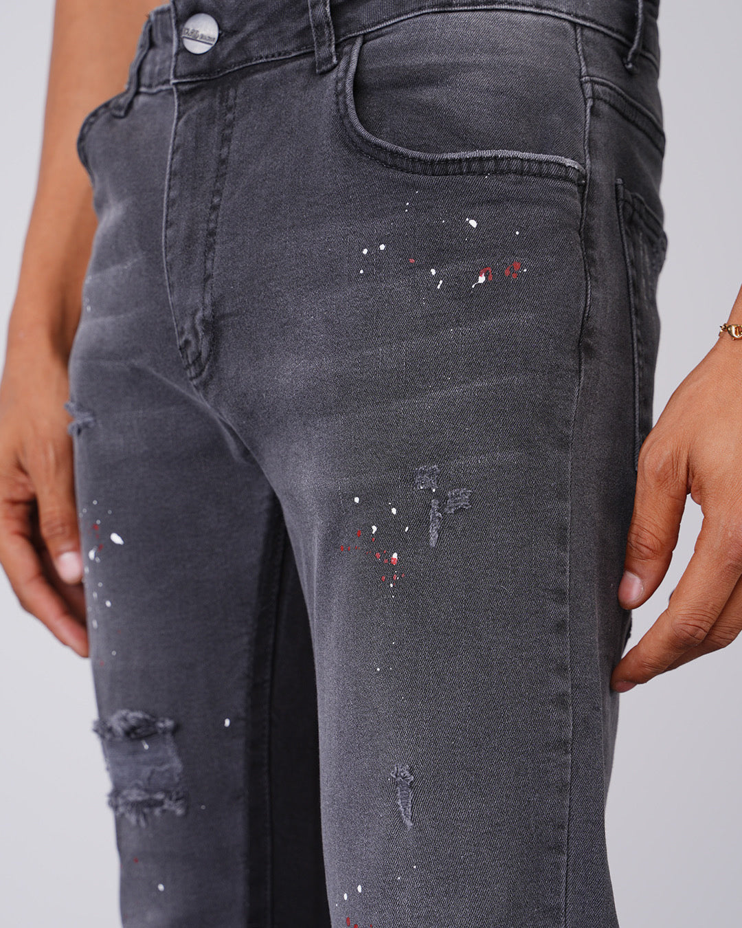 Jean Atlanta – Trae Edition – Denim Noir Streetwashed Straight