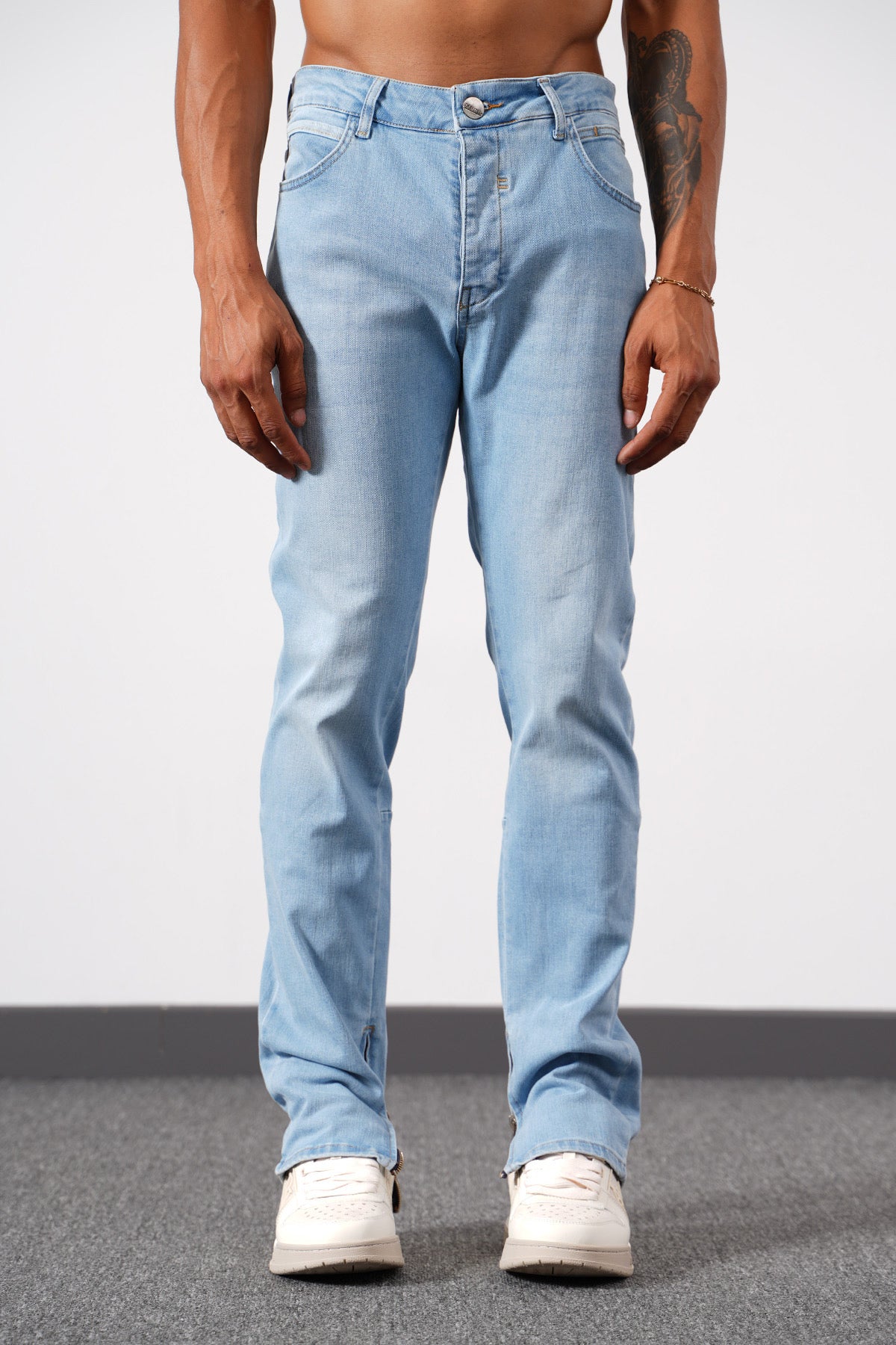 Jean Seattle – Dejounte Edition – Denim Bleu Clair Fit SLIM