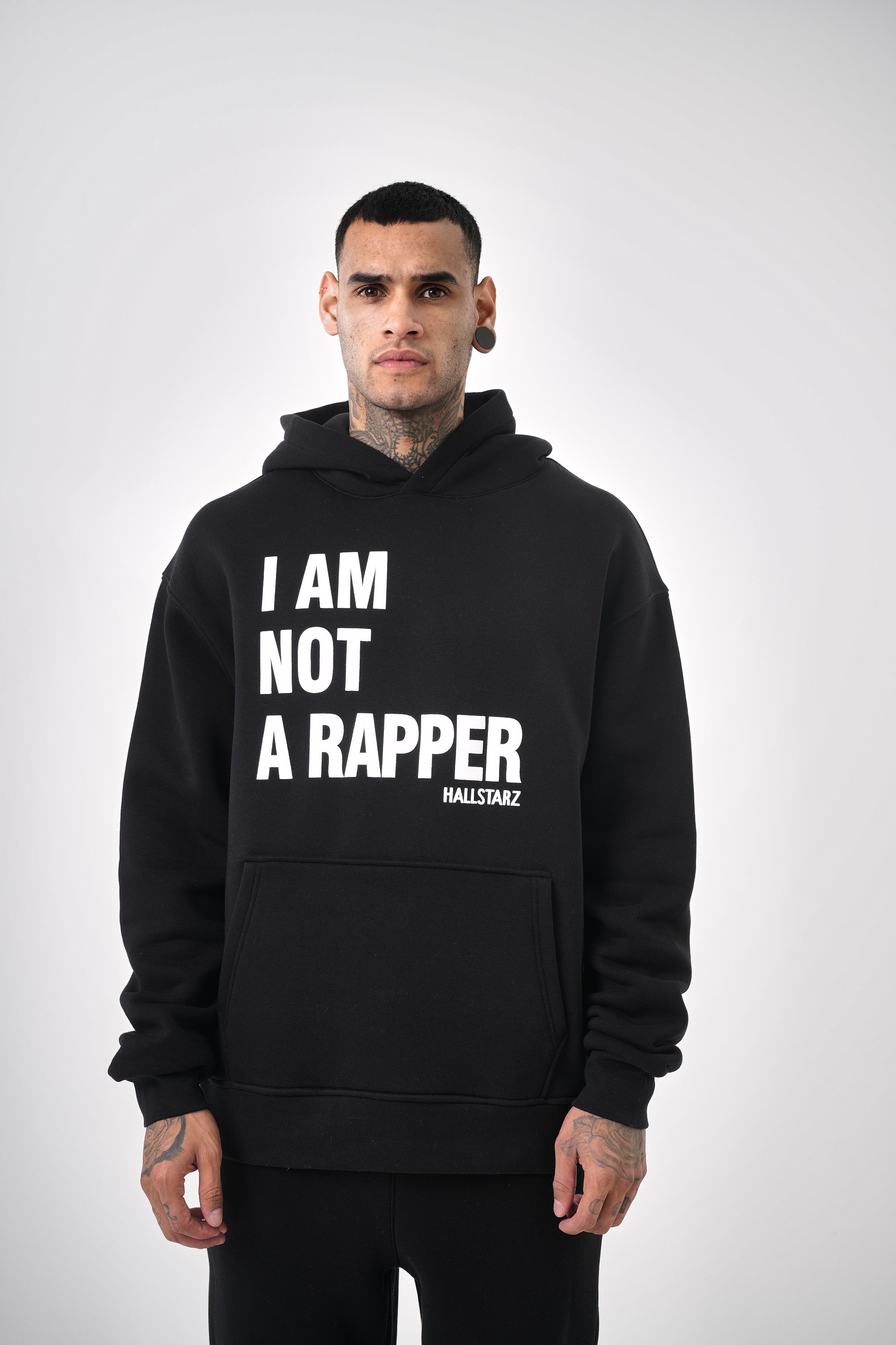 Sweat I am Not The Rapper Noir – Style urbain à Slogan