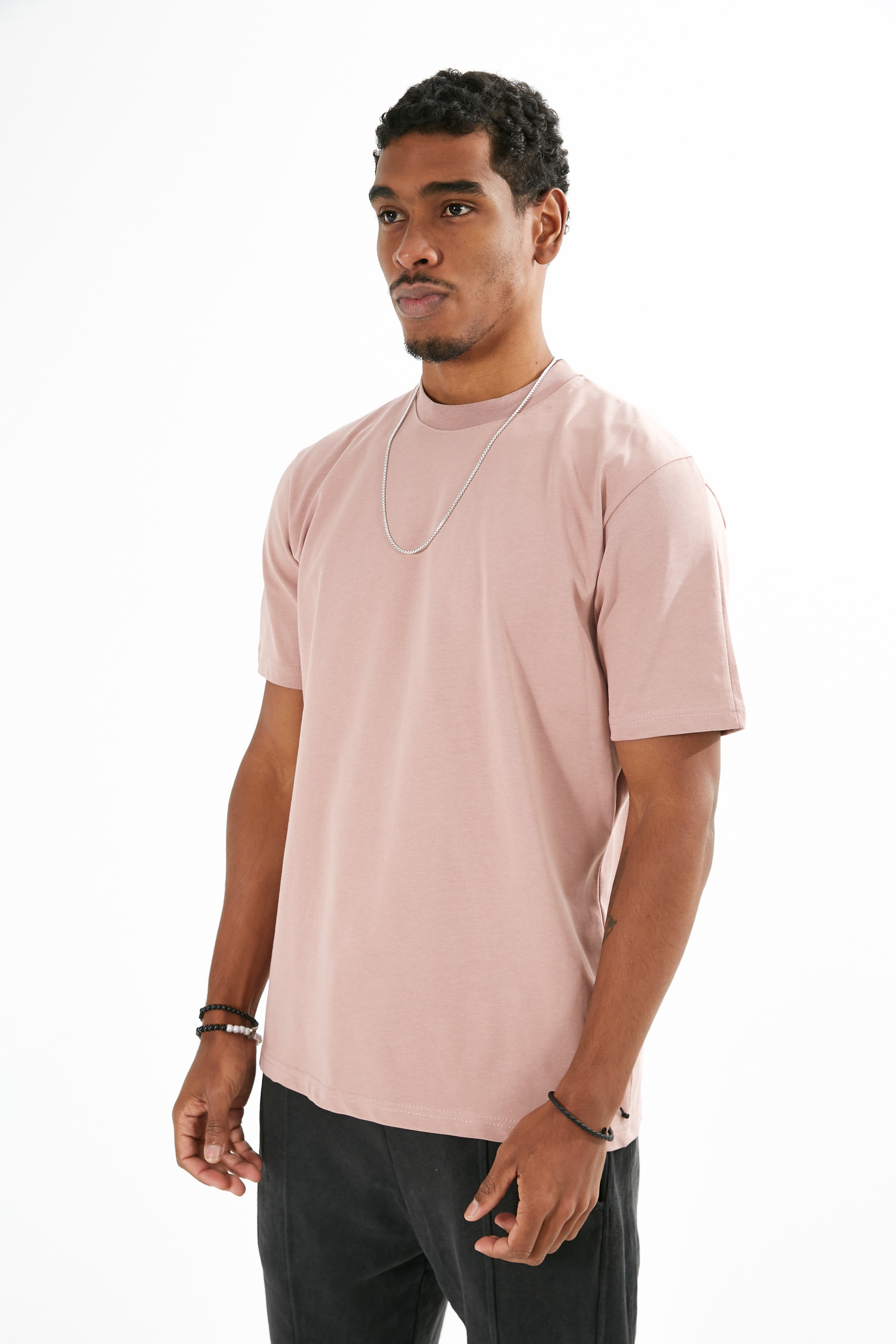T-shirt Uni Saumon - Premium et Oversize