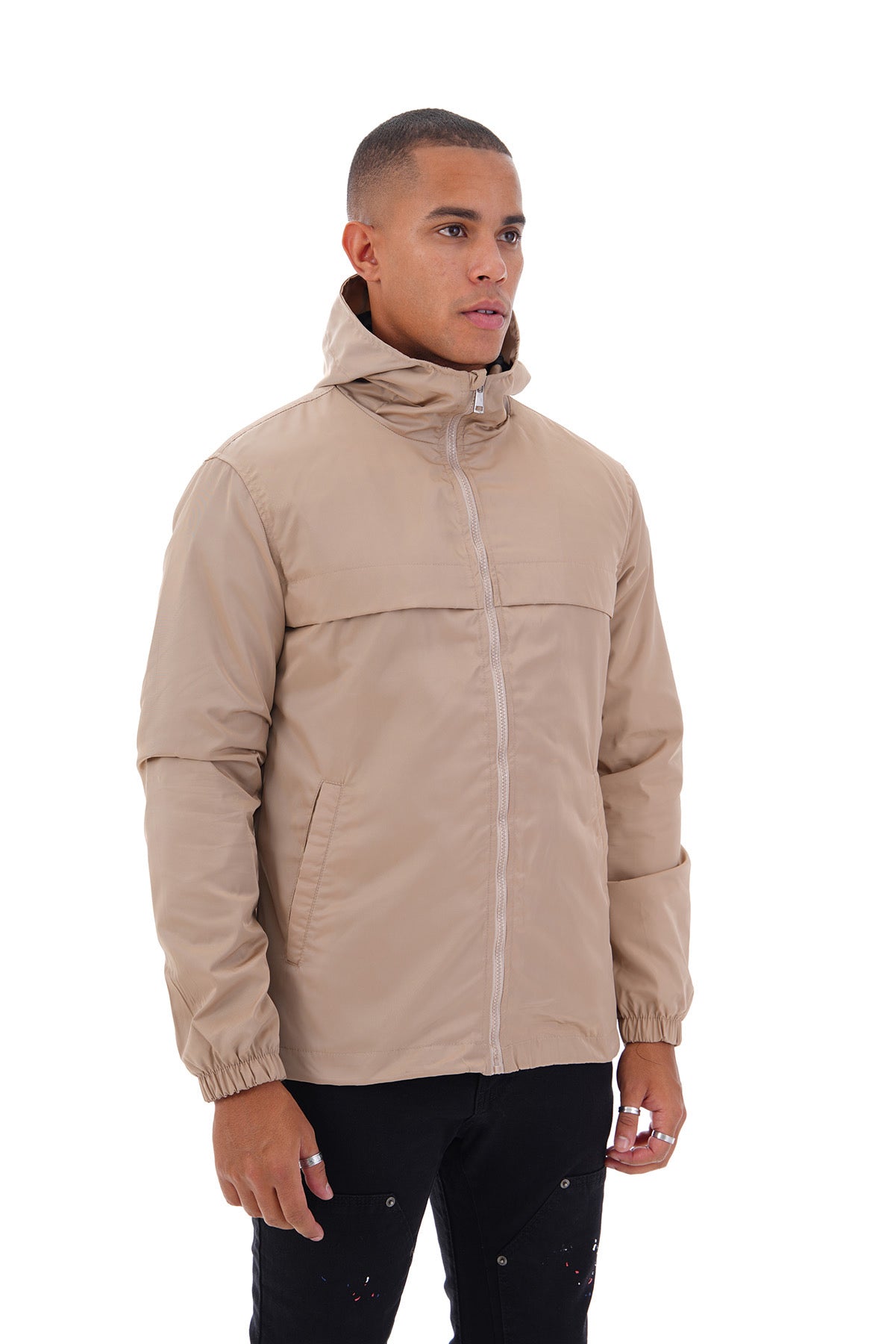 Veste Rotterdam Beige - Style Coupe Vent