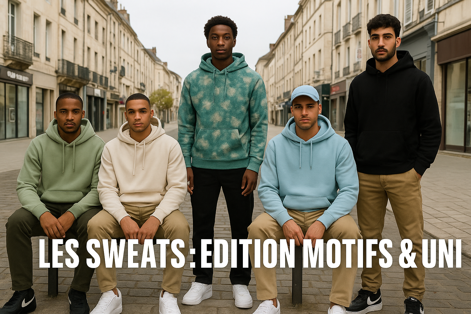 Les Sweats à Motifs & Unis