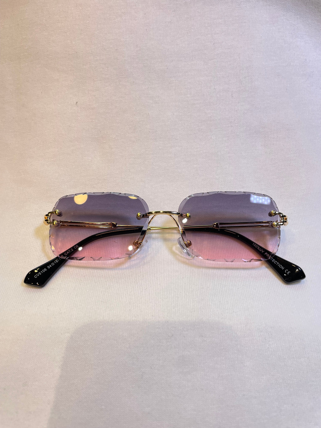 Lunettes Sax Ciselé rose