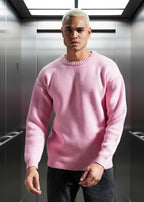 Pull Saint Tropez Rose : Coupe Droite & Style Uni