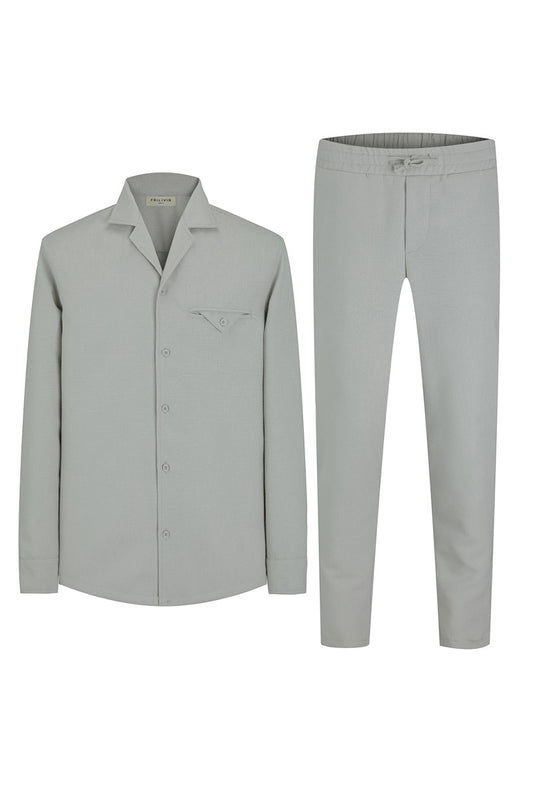 Ensemble Pantalon Antonio Ferrara Gris – L’élégance à l’italienne