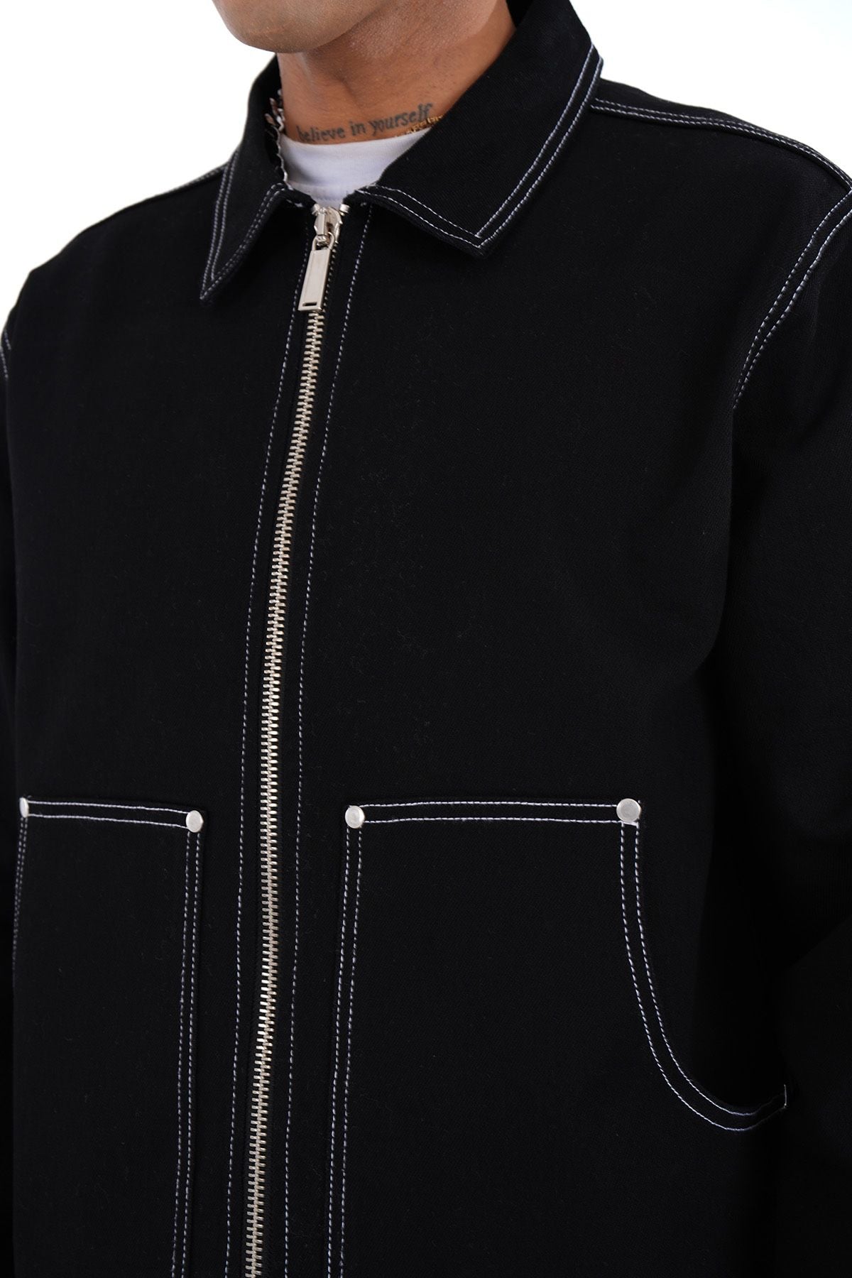 Ensemble Vito Corleone Noir : Urban jeans & Prestance