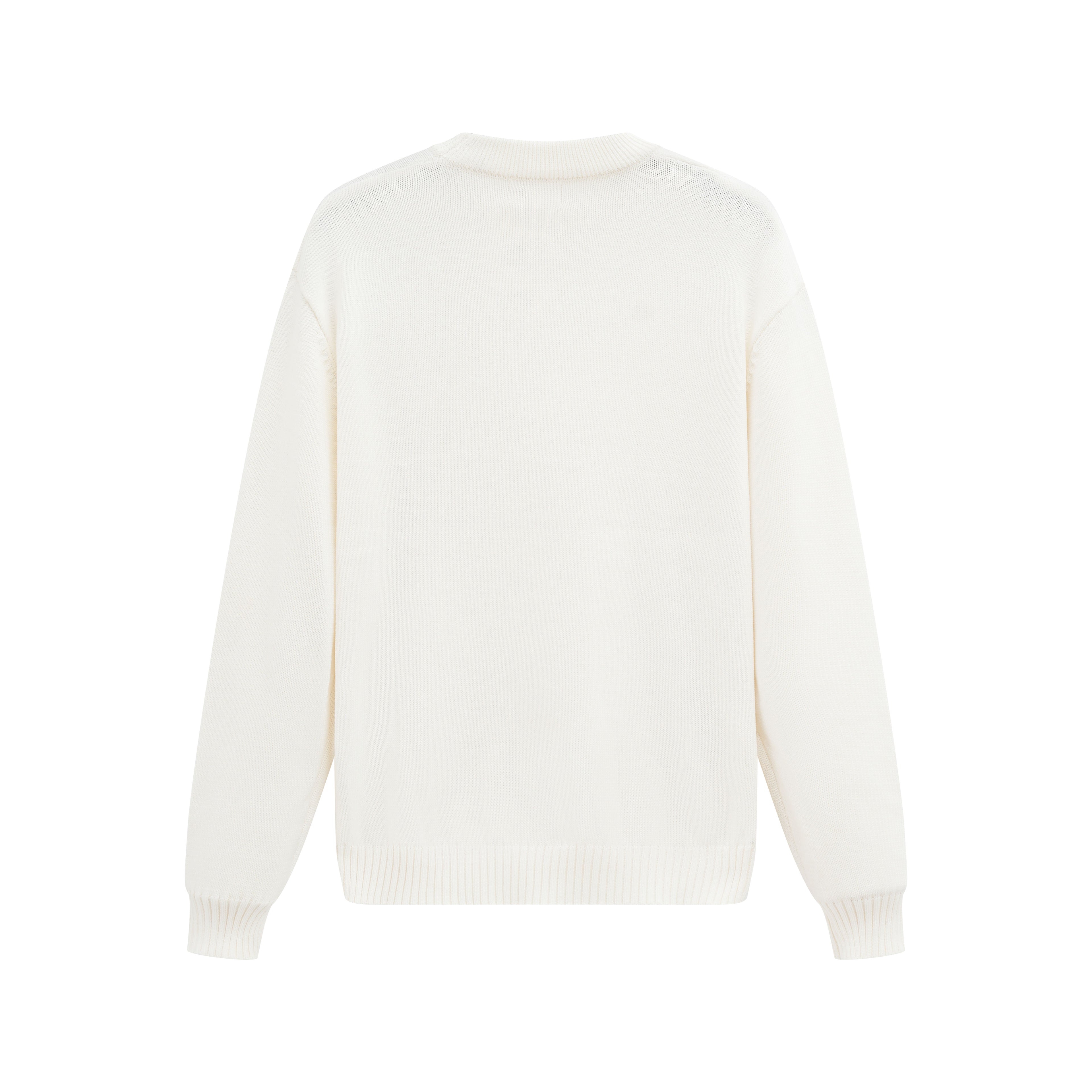 Pull Venise Blanc - Uni & Double Cœur
