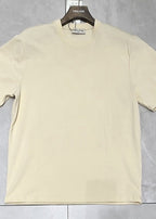 T-shirt Uni Beige : Coupe Oversize & Style Urbain