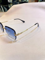 Lunettes Sax Ciselé Bleu