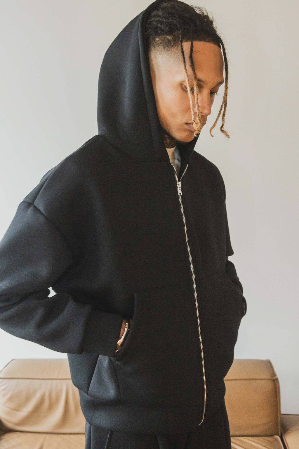 Ensemble Jogging Glasgow Noir : Full Black & Street