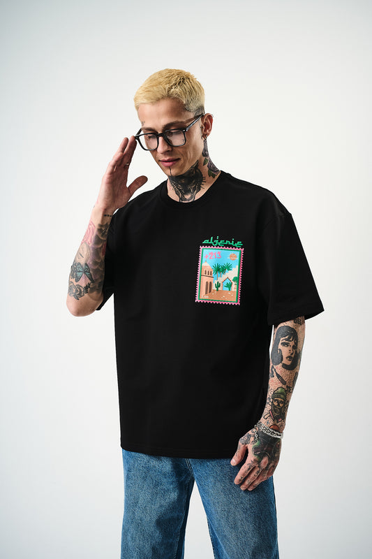 T-SHIRT Algerie noir