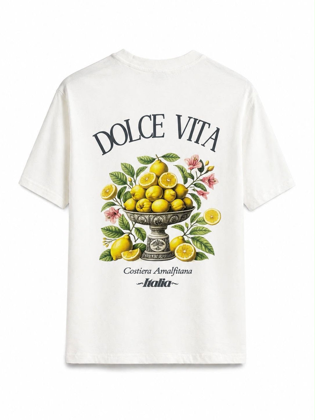 T-shirt Dolce Vita Blanc : Coupe droite & Style Minimaliste