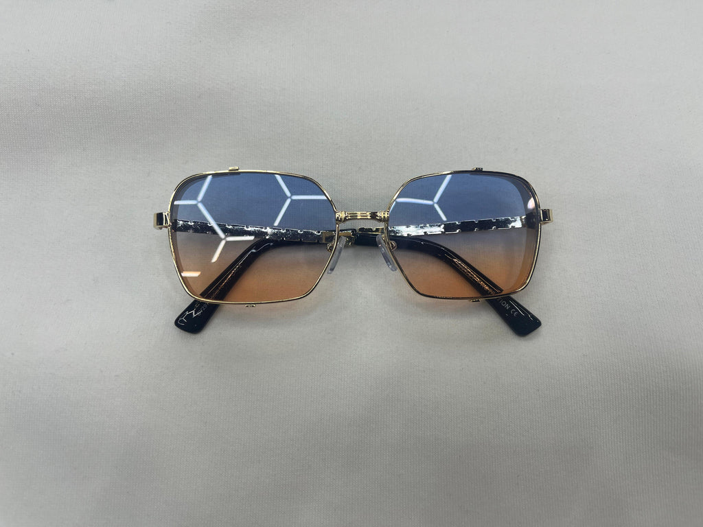 Lunettes Lamano dégradé Bleu et Beige