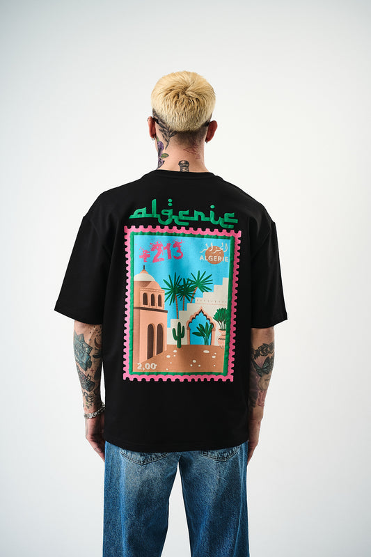 T-SHIRT Algerie noir