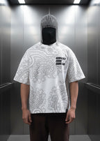 T-shirt What We Wear Blanc : Coupe Oversive & London Style