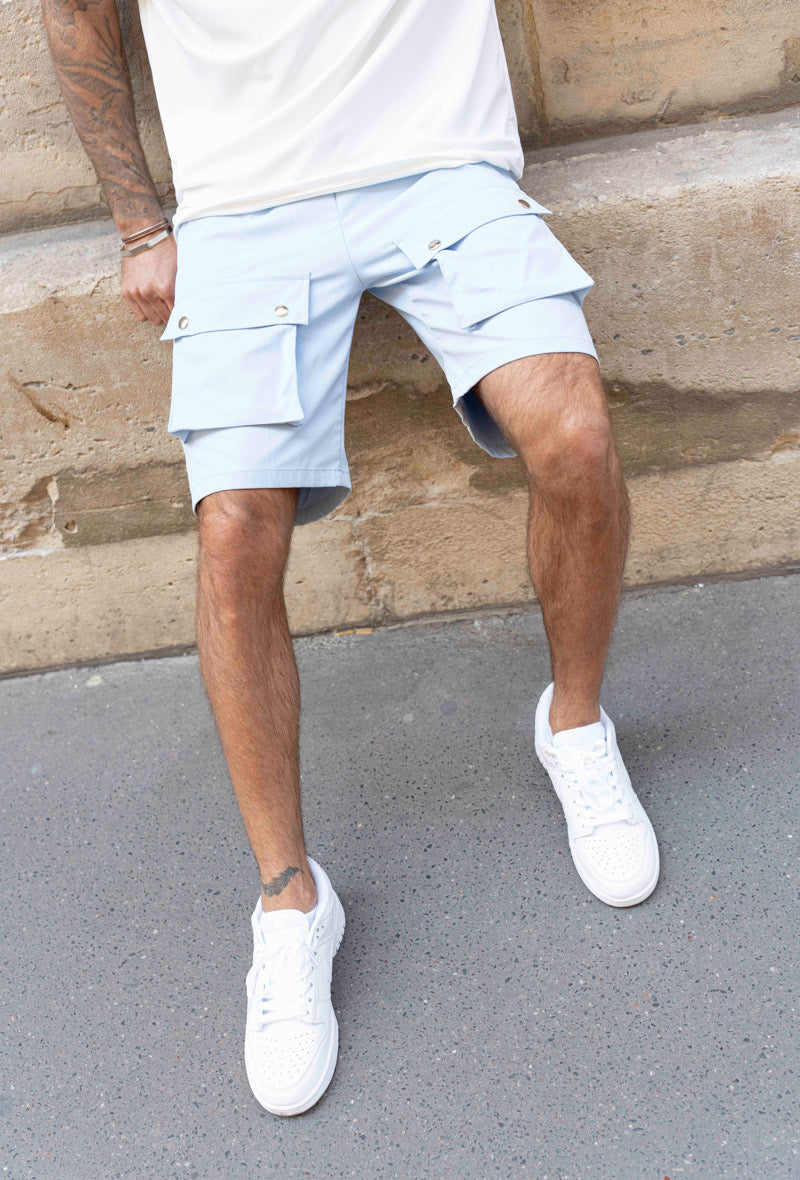 Short Tokyo bleu – Précision de la Rue & Codes de l’Ombre