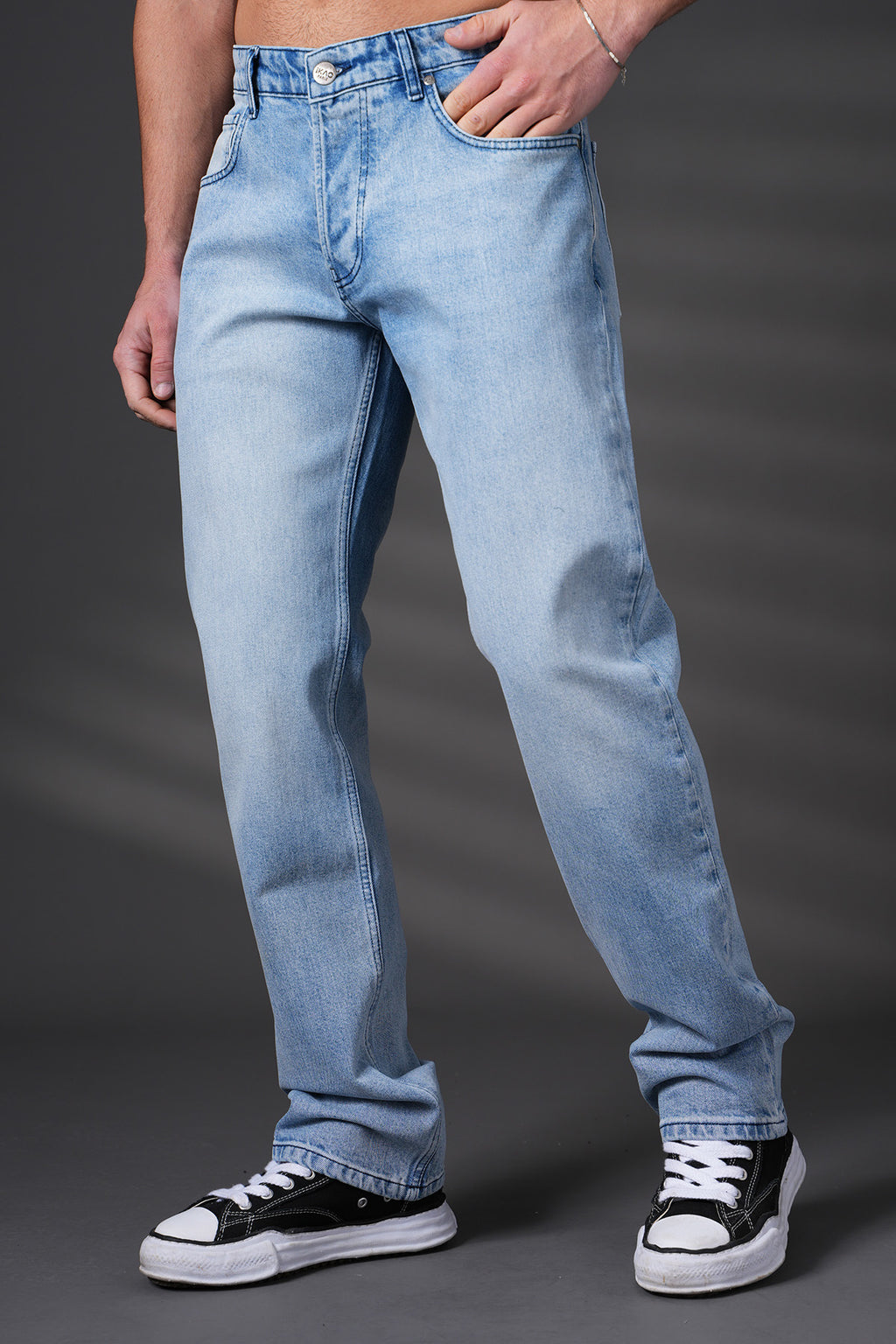Jeans California Bleu : Coupe Droite & Denim Urbain