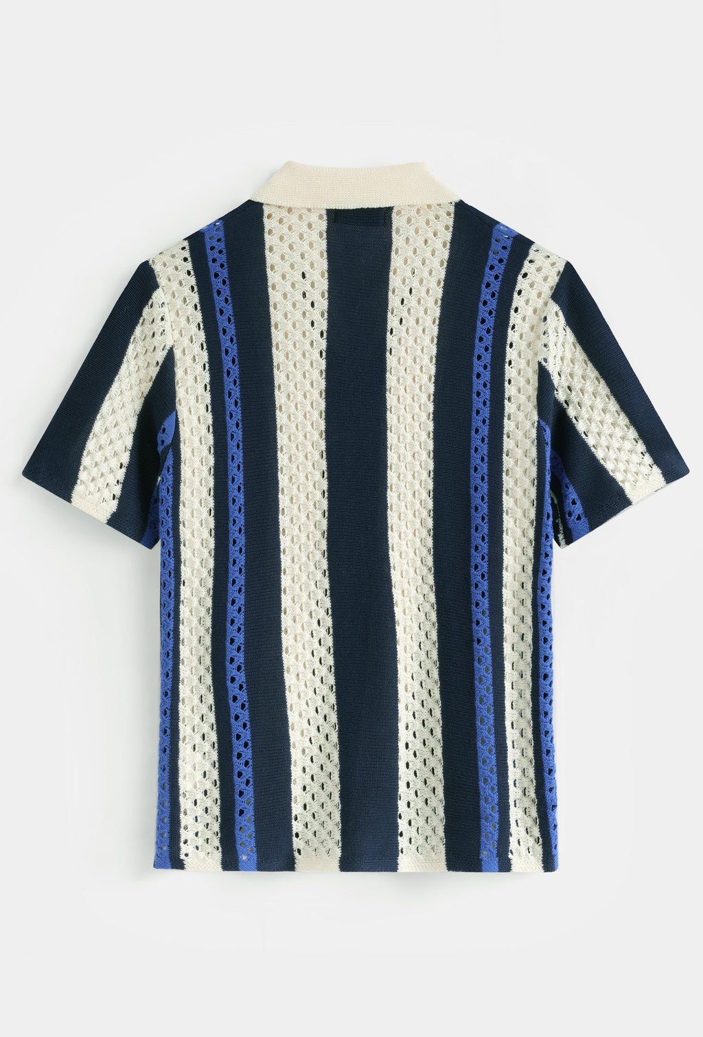 T-shirt St Tropez Blanc, Noir & Bleu : Coupe Oversive & London Style