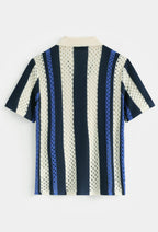 T-shirt St Tropez Blanc, Noir & Bleu : Coupe Oversive & London Style
