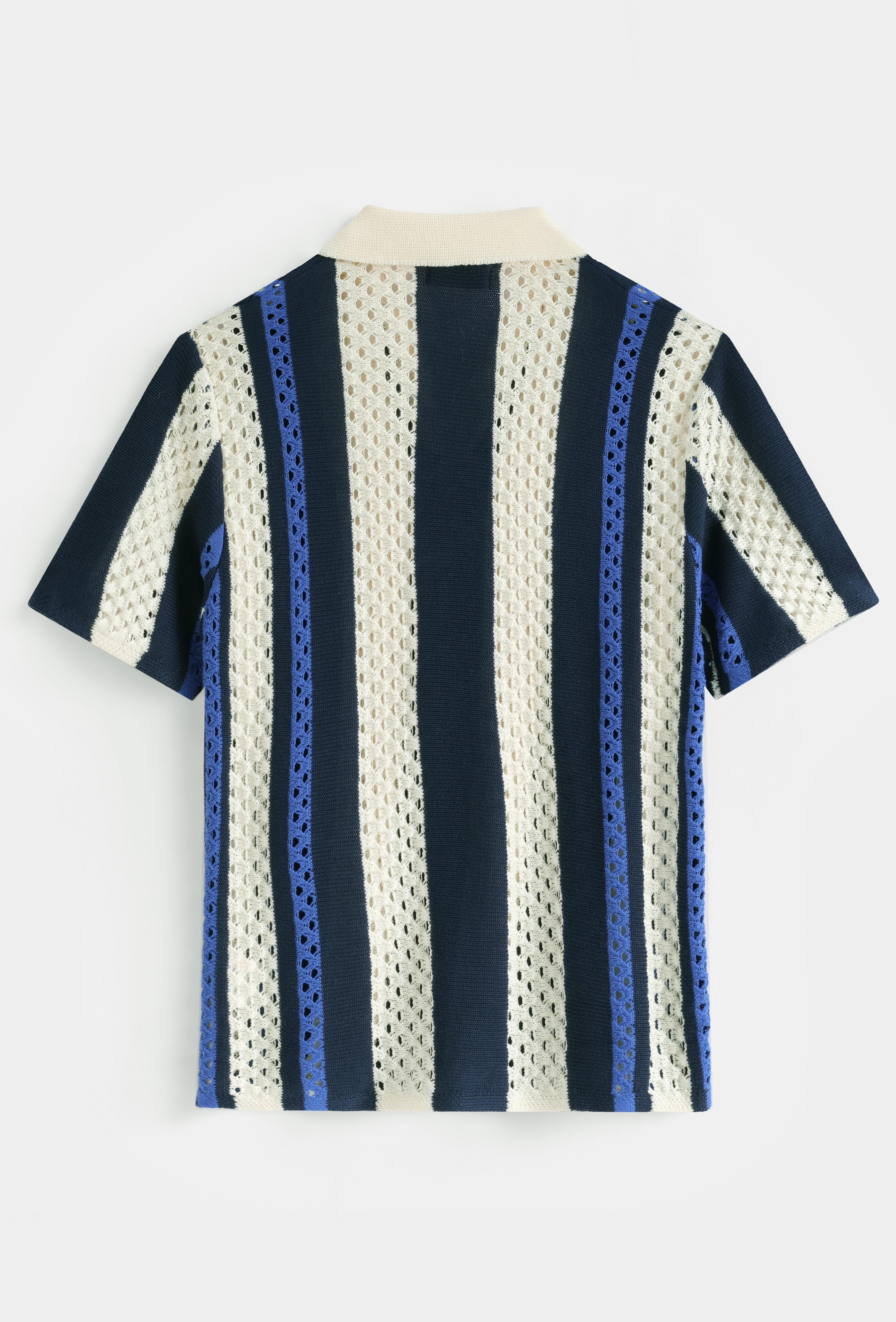 T-shirt St Tropez Blanc, Noir & Bleu : Coupe Oversive & London Style