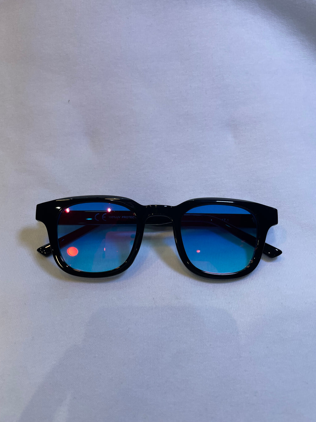 Lunettes TIMAL noire : verre Bleu