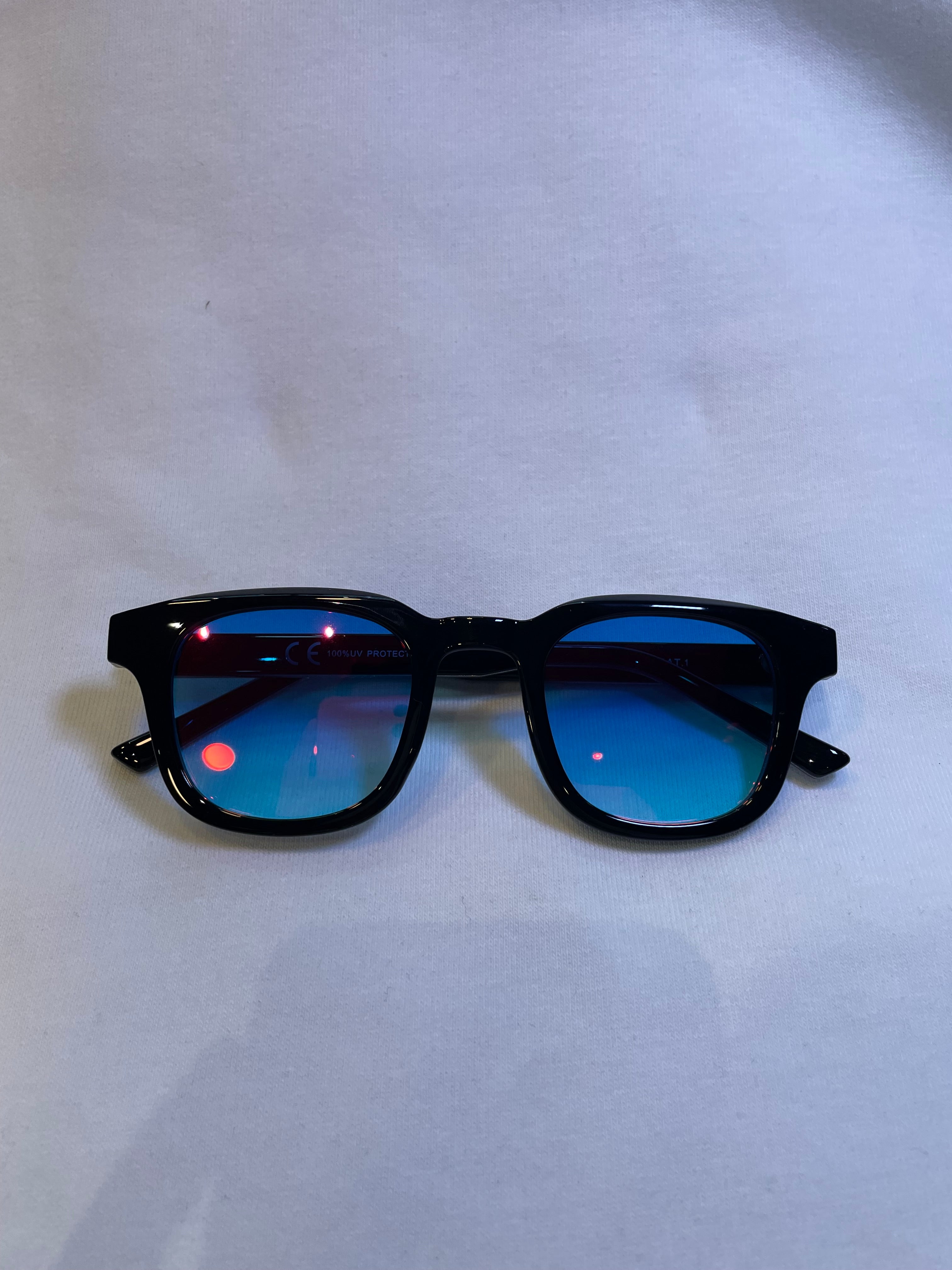 Lunettes TIMAL noire : verre Bleu