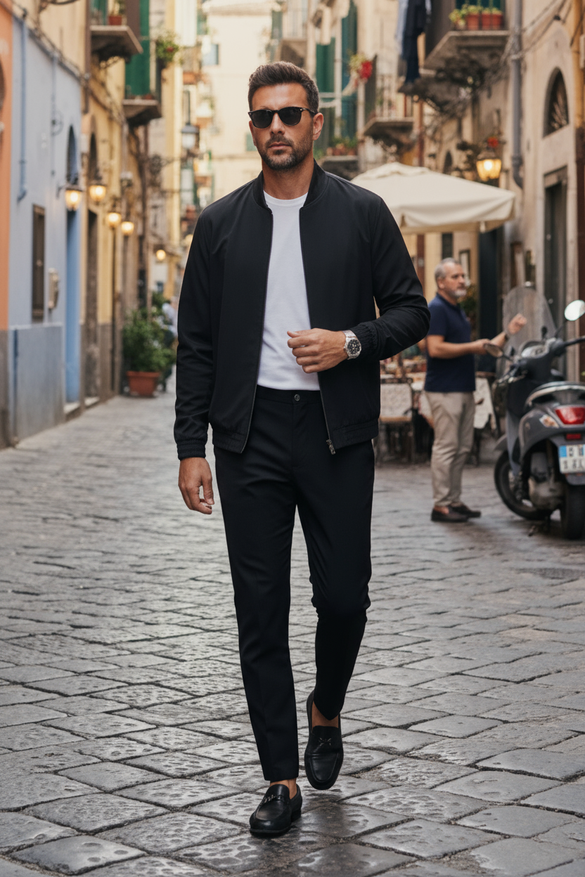 Ensemble Toto Riina Noir : Classe & Légendaire