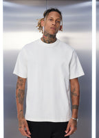 T-shirt Uni Blanc : Oversize & Premium