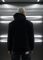 Sweat Paris Noir : Capuche & Style Minimaliste