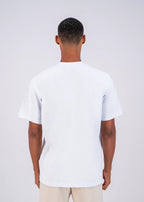 T-shirt LOVE Blanc : Coupe Oversize & Coeur Antracite