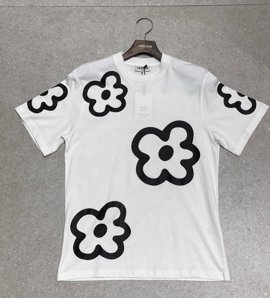 T-shirt Nuages blanc - Design et chill