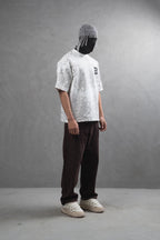 T-shirt What We Wear Blanc : Coupe Oversive & London Style