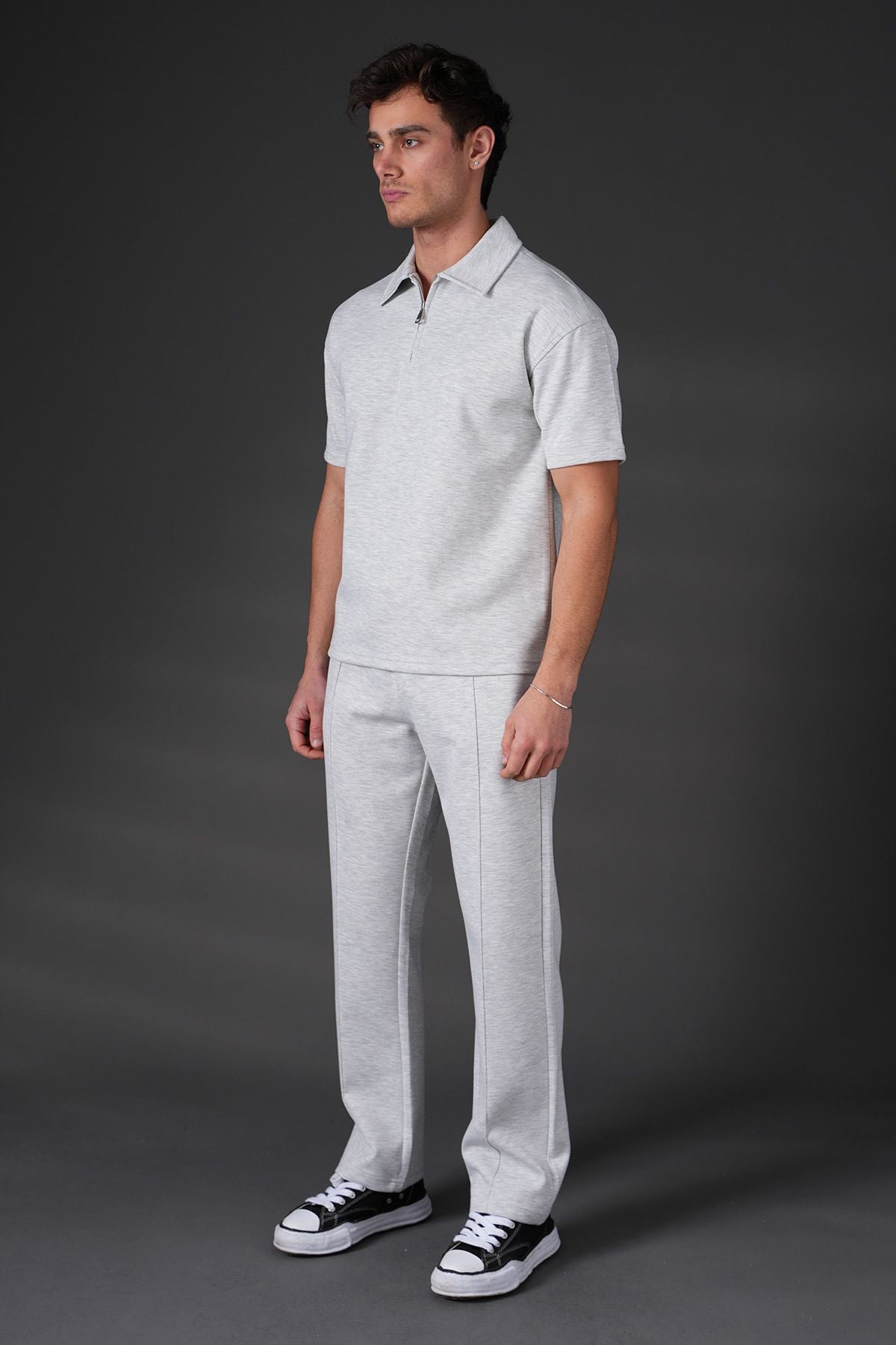 Ensemble Di Caprio Gris : Chill & Urbain